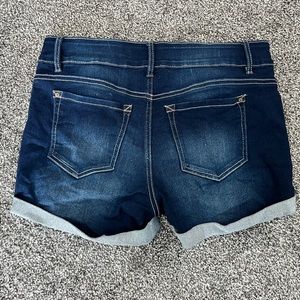 Jean shorts dark wash
